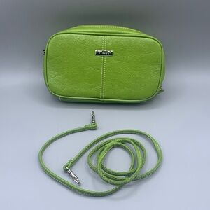 Strada Lime Green Crossbody Wallet Purse